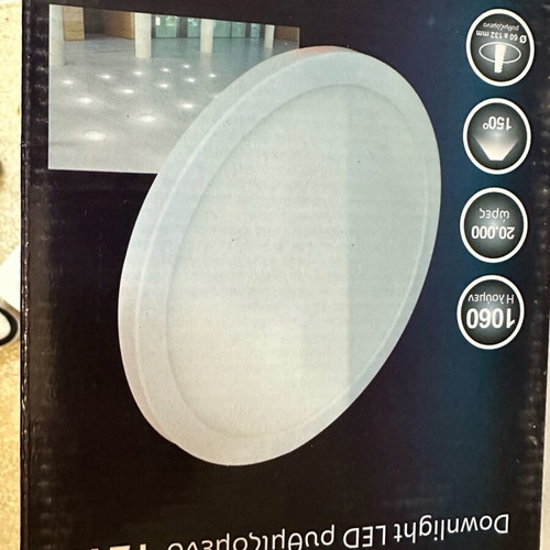Led ceiling lights cold, new, pack of 17 pieces