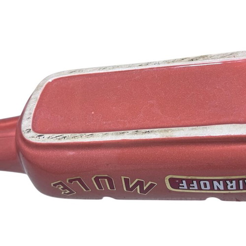 Smirnoff Mule ashtray used, ceramic bottle-shaped