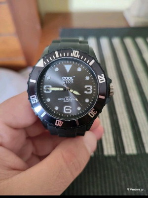 Cool watch men's wristwatch new, 10 ATM water resistant, size 43