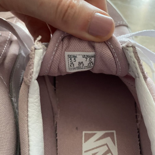 Vans double-deck pink sneakers size 37 new