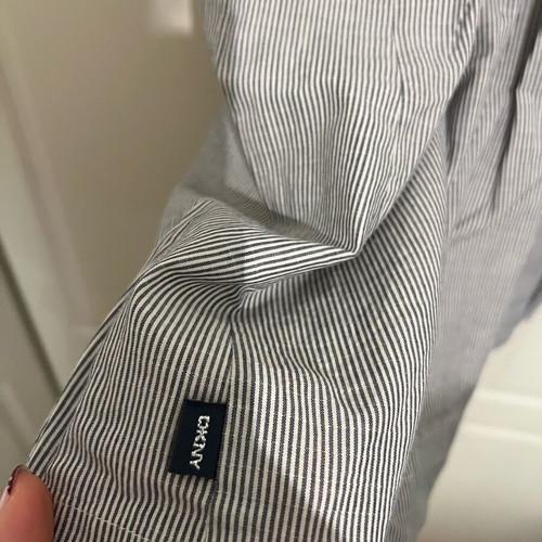 DKNY blouse grey like new, size S