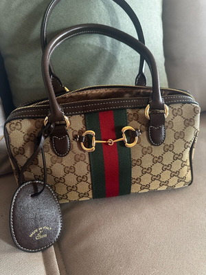 Boston Borsetto Gucci shoulder bag brown like new medium size