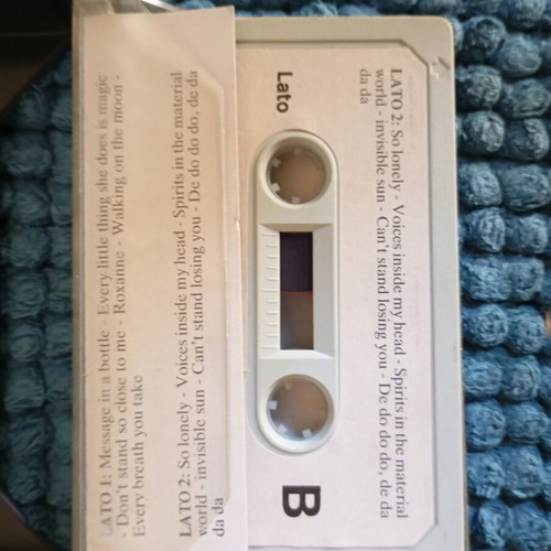 The Police cassette tapes used, Synchronicity and The Best of Police
