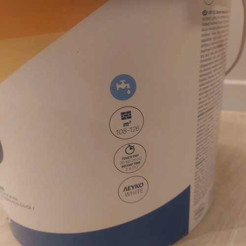Vito Eco plastic ecological paint new, white color