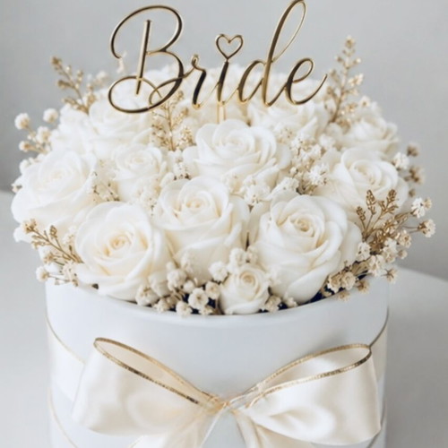 Bride bouquet with customizable scent