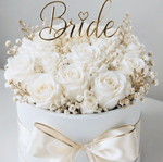 Bride bouquet with customizable scent