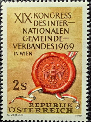 Austria 1969 stamp single mint condition