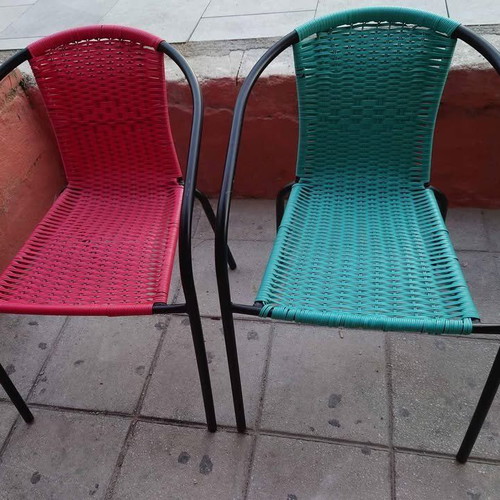 Stackable outdoor dining chairs pack of 15 like new