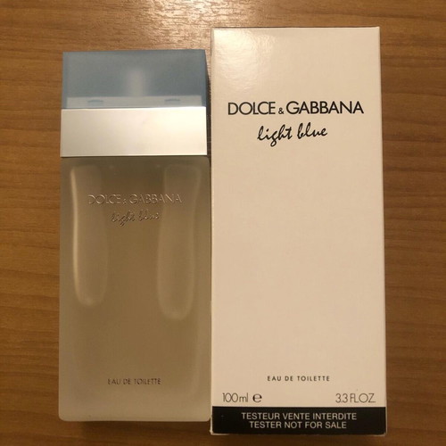 Dolce& Gabbana Light Bleu 100ml eau de toilette new official tester