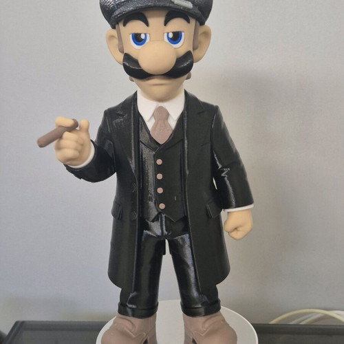Luigi figure Peaky Blinders style like new