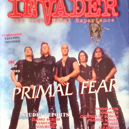 Metal Invader magazine issue 52 February 2001 like new