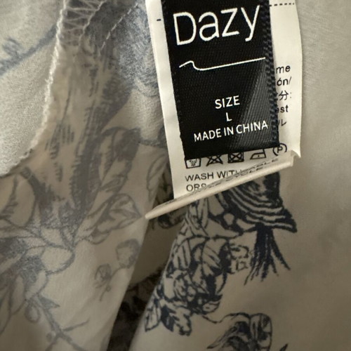 Floral maxi dress Dazy size L like new, vintage style