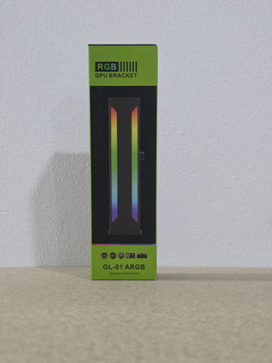 RGB GPU Bracket ARGB new with male and female ARGB port