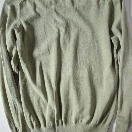 Zara long-sleeve blouse green like new, Large with studs