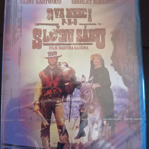 Two Mules for Sister Sara Blu-Ray with Greek subtitles, new