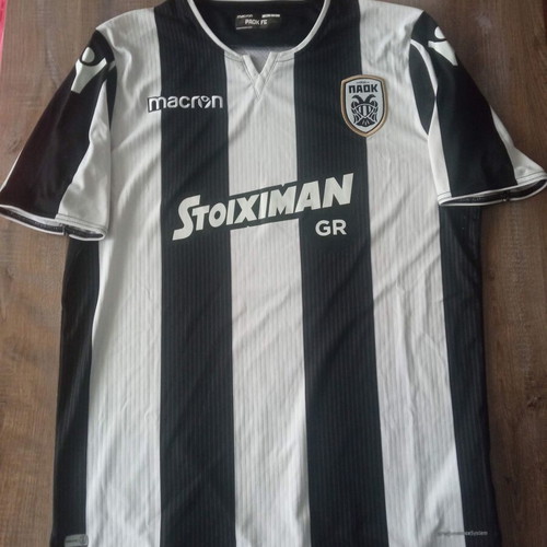 PAOK Unbeaten Double 2018-2019 Authentic Jersey Like New