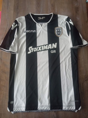 PAOK Unbeaten Double 2018-2019 Authentic Jersey Like New