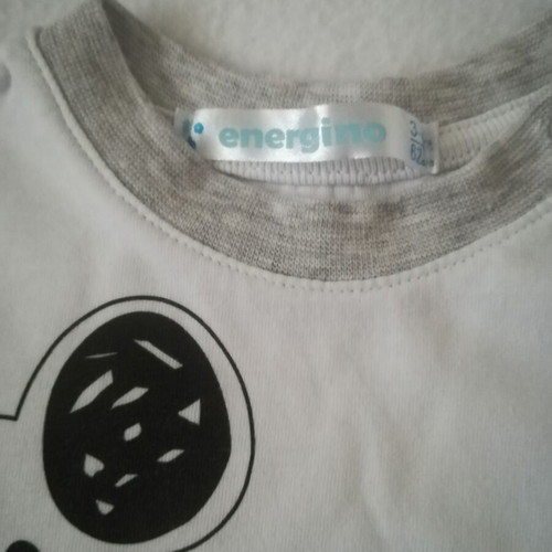 Energino baby romper like new, short sleeve 3-6 months, 62cm