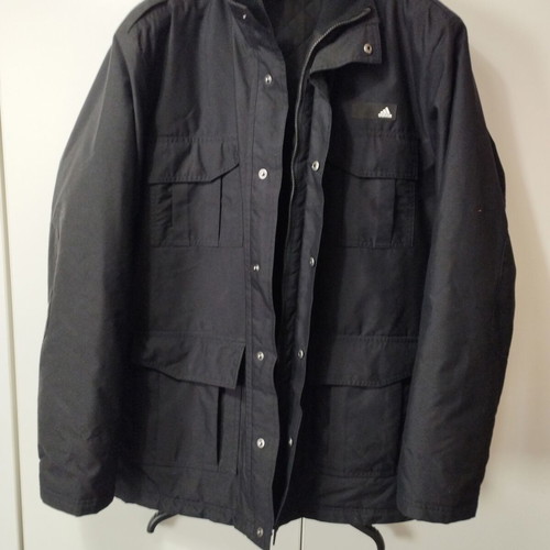 Adidas men's jacket black like new, very warm