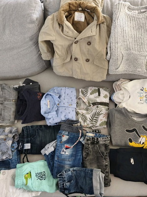 Σετ ρούχων για αγόρια 1,5-2,5 ετών σαν καινούργιο, 23 τεμάχια