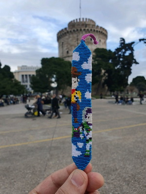 Handmade macrame Toy Story Disney Pixar bracelet made to order