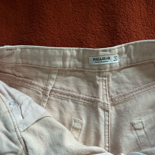 Pull & Bear shorts used, size 40, pink beige
