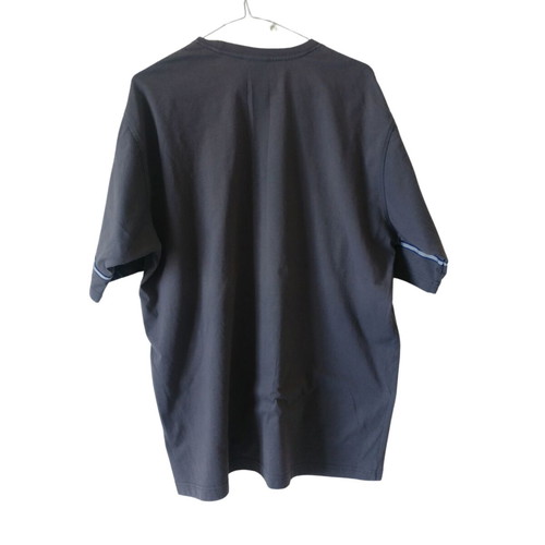 Adidas sports shirt used, Large, gray, 90s design