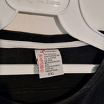 Men's T-shirt XXL used, black, short sleeve, Greek made