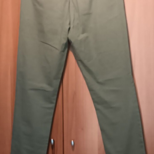H&M l.o.g.g. cotton pants, green, size medium/small