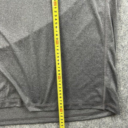 Dickies T-shirt men's short sleeve with pocket 2XL gray polyester