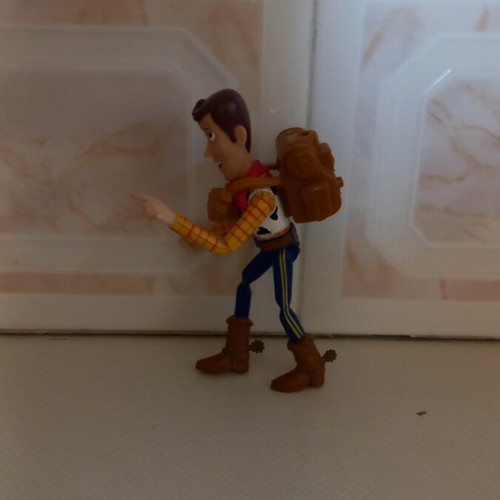 Toy Story Sheriff Woody figure used