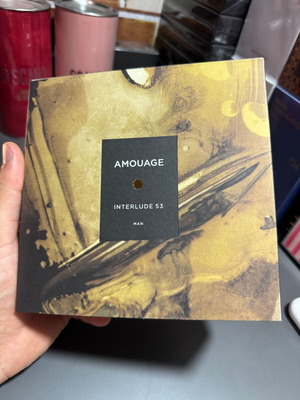 Amouage Interlude 53 Man Extrait de Parfum 100ml new, original