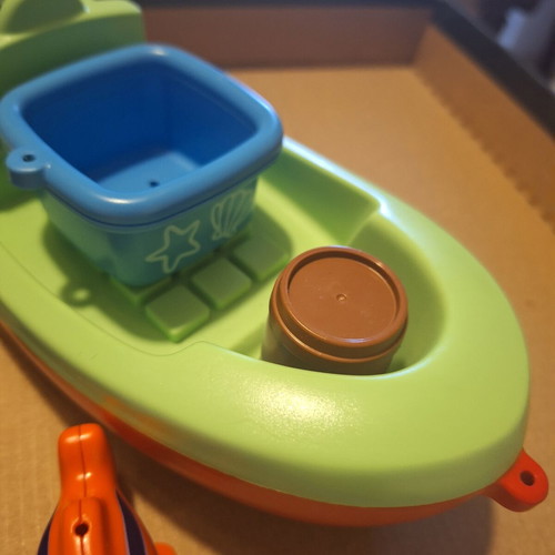 Playmobil 1-2-3 Fishing Boat like new