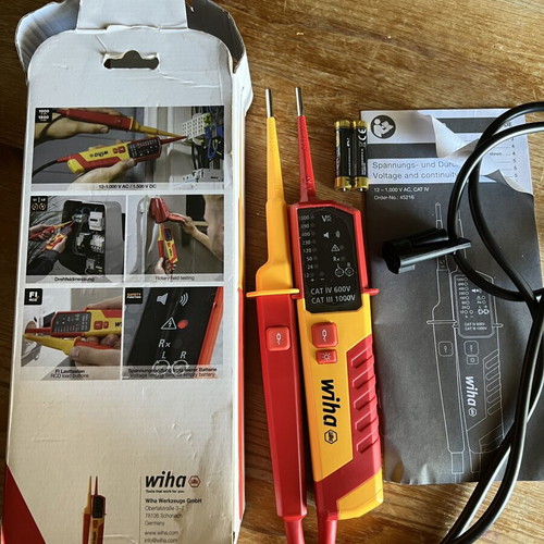 Wiha 45216 Voltage Tester new