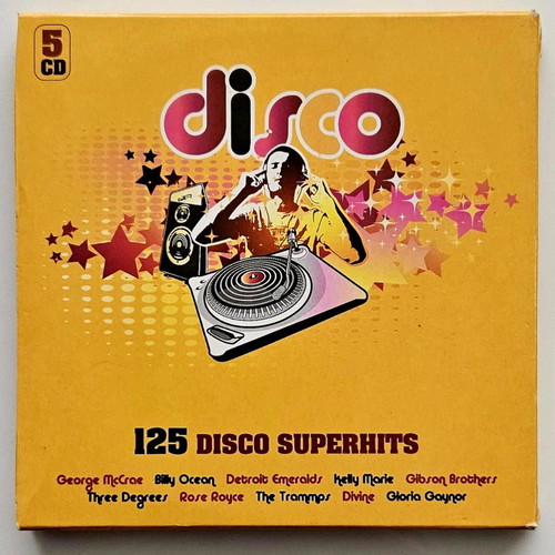 Disco 125 Superhits 5 CD collection like new