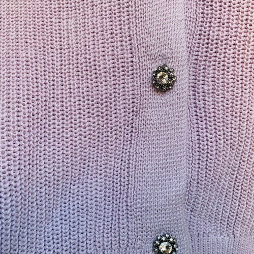 Zara cotton lilac cardigan new for 14-year-old girl