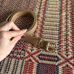 Ζώνη Zara σαν καινούργια, μέγεθος 100 cm, μπεζ
