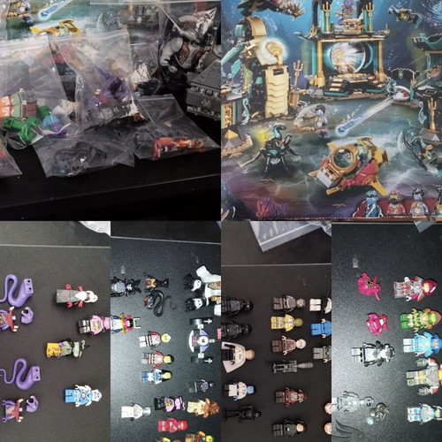 Lego collection used with rare sets and minifigs including Star Wars and Nexo Knights