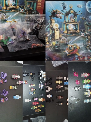 Lego collection used with rare sets and minifigs including Star Wars and Nexo Knights