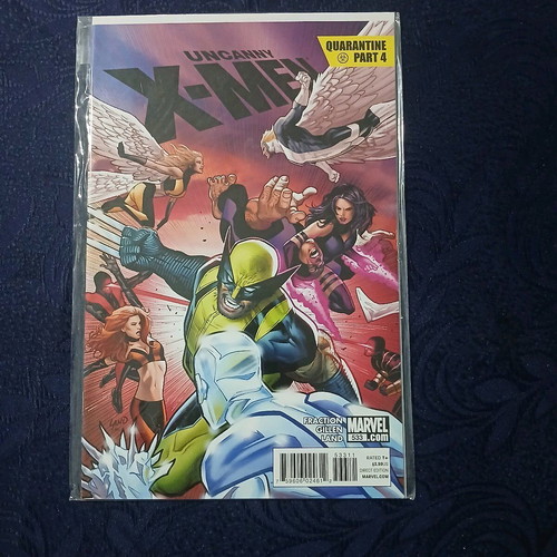 Uncanny X-Men pack of 5 comics like new, signed #531