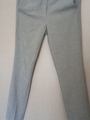Zara gray fabric pants S like new