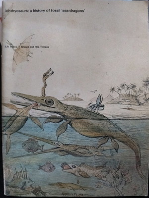 Ichthyosaurs book used, history of fossil sea-dragons