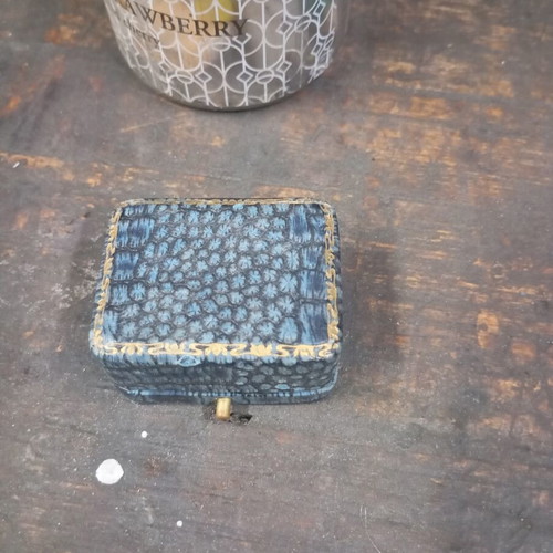 Antique earring box used, Greek goldsmith