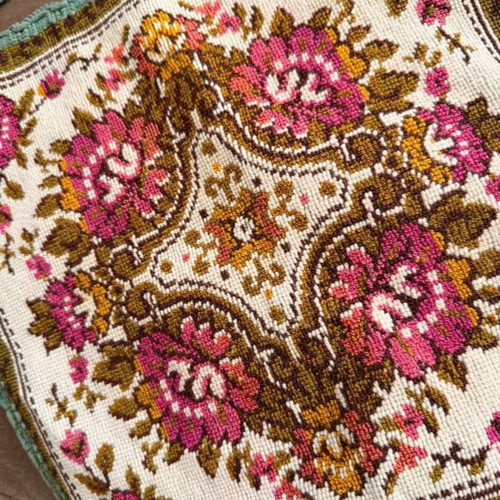 German vintage pillows, set of 3, 30-35cm