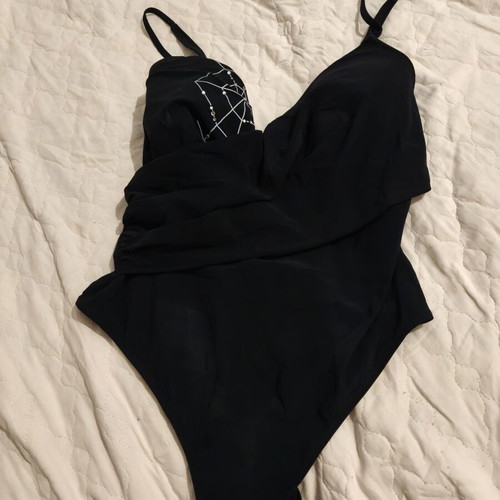 Bluepoint women's swimsuit, black, size M