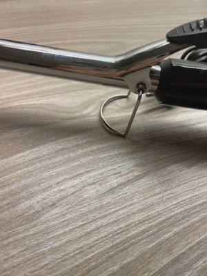 Ceramic curling iron new condition