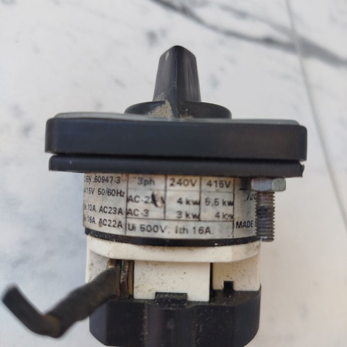 Switch 5kW 400V used, quiet operation
