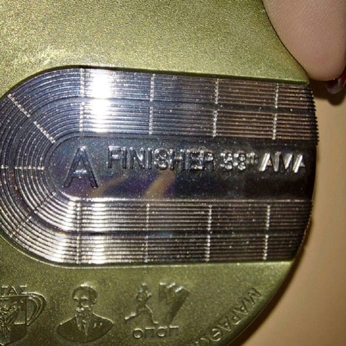 38th Athens Marathon 2021 5km Medal new