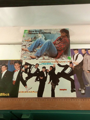New Kids On The Block posters set of four new