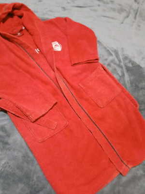 Olimpiacos bathrobe used for children 6-12 years